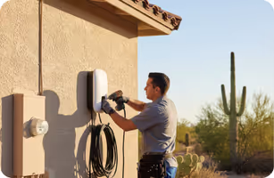 EV charger install