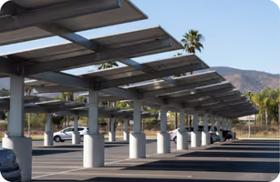 Solar carport build