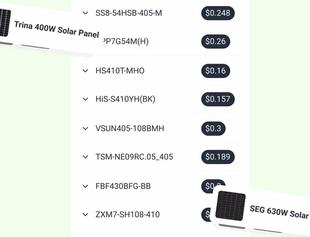 Pro catalog to stock your project