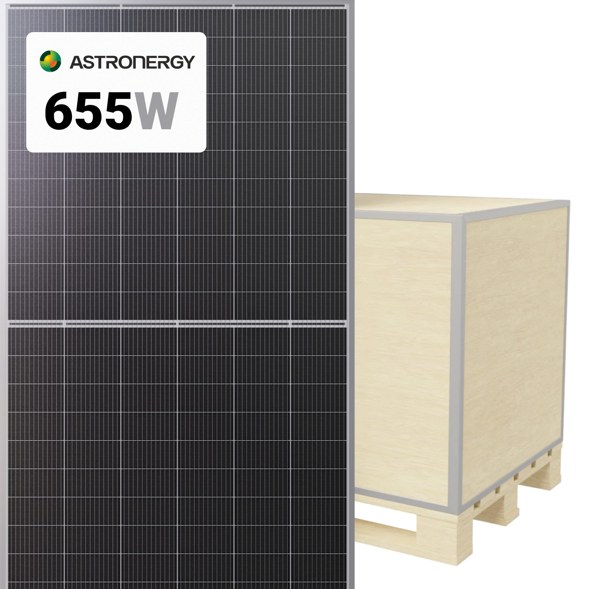 Astronergy 655W Bifacial, PERC Solar Panel CHSM66M(DG)/F-BH-655 31