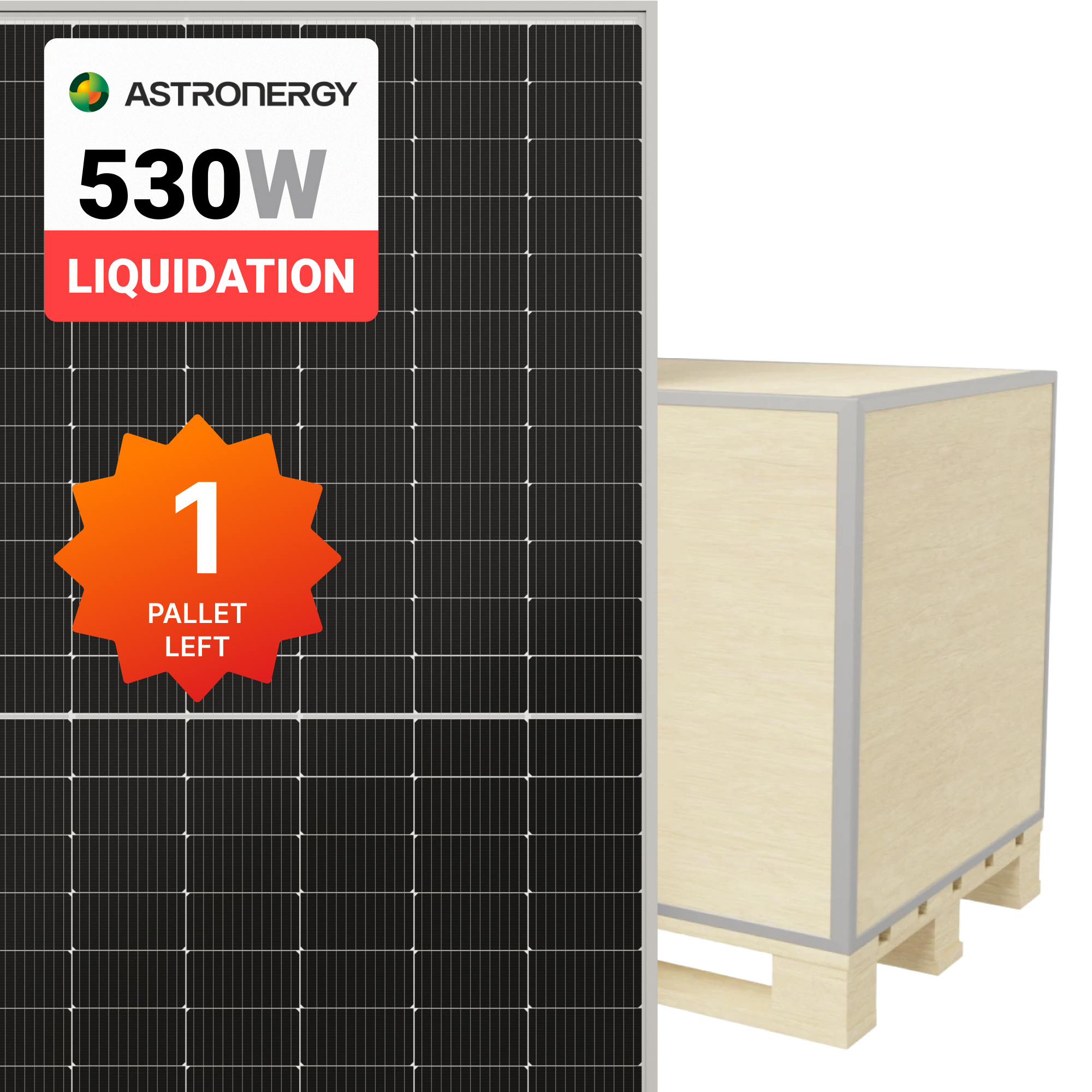 Astronergy 530W Solar Panel 144 Cell PERC Bifacial CHSM72M(DG)/F-BH-530 ...