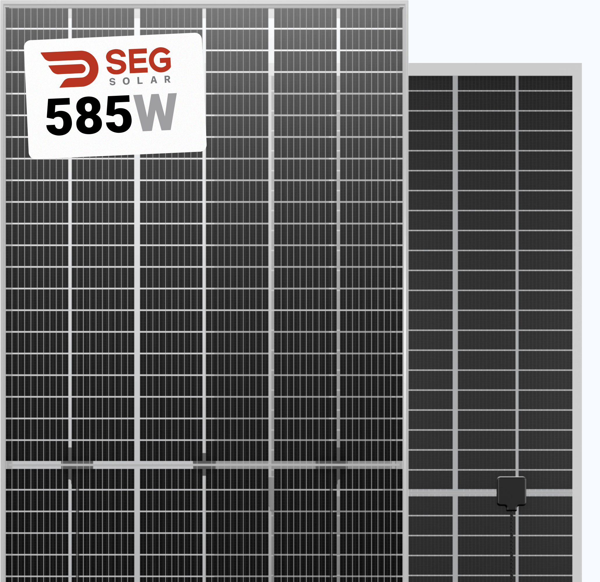 SEG Solar 585W Solar Panel 144 Cell N-Type Bifacial SEG-585-BTA-BG - A1 ...