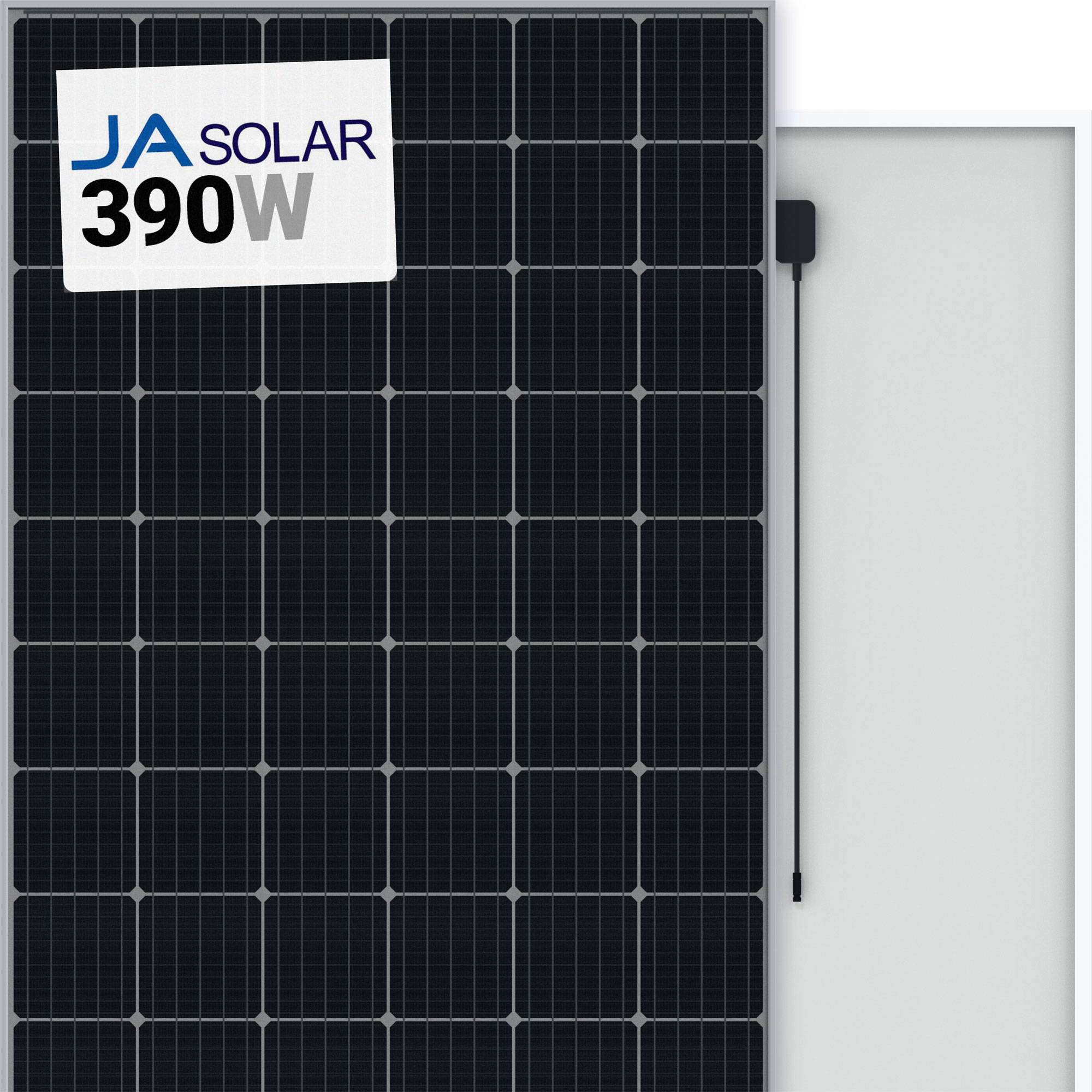 Ja Solar 390 Watt Solar Panel 72 Cell Ja Jam72 S09 390pr Q Monocrystalline White A1