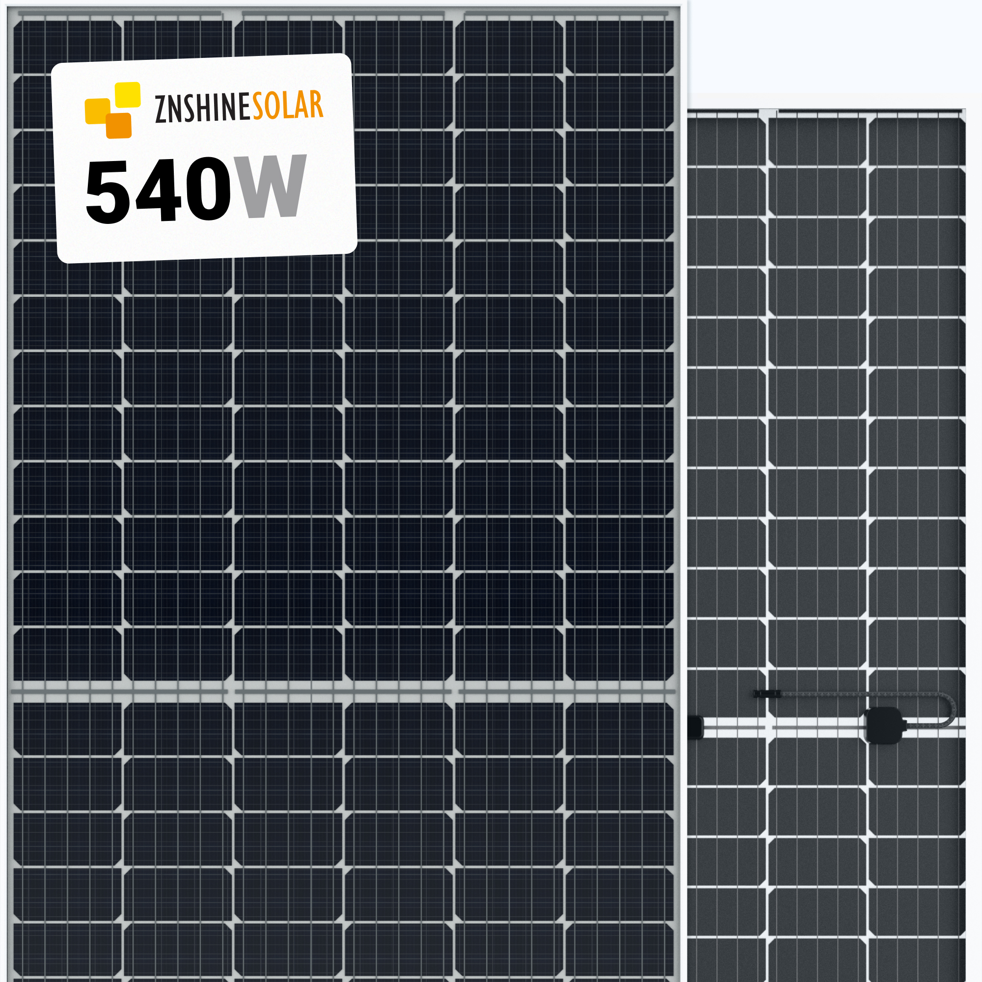 ZNShine Solar 540W Solar Panel 144 Cell Bifacial ZXM7-SHLDD144-540 