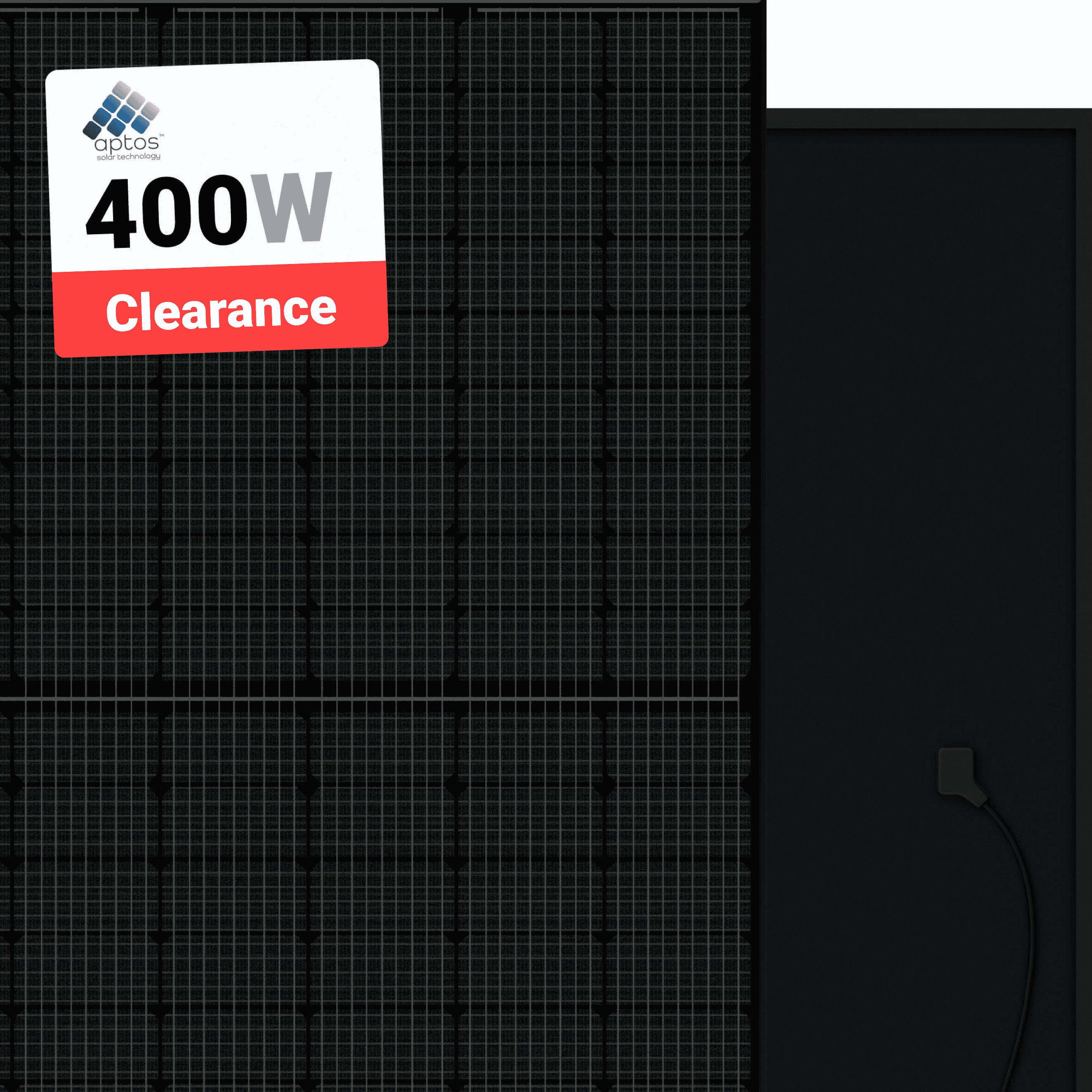Panel 108 Aptos Solar 400W Solar Panel 108 Cell DNA-108-MF10 Clearance - A1 ...