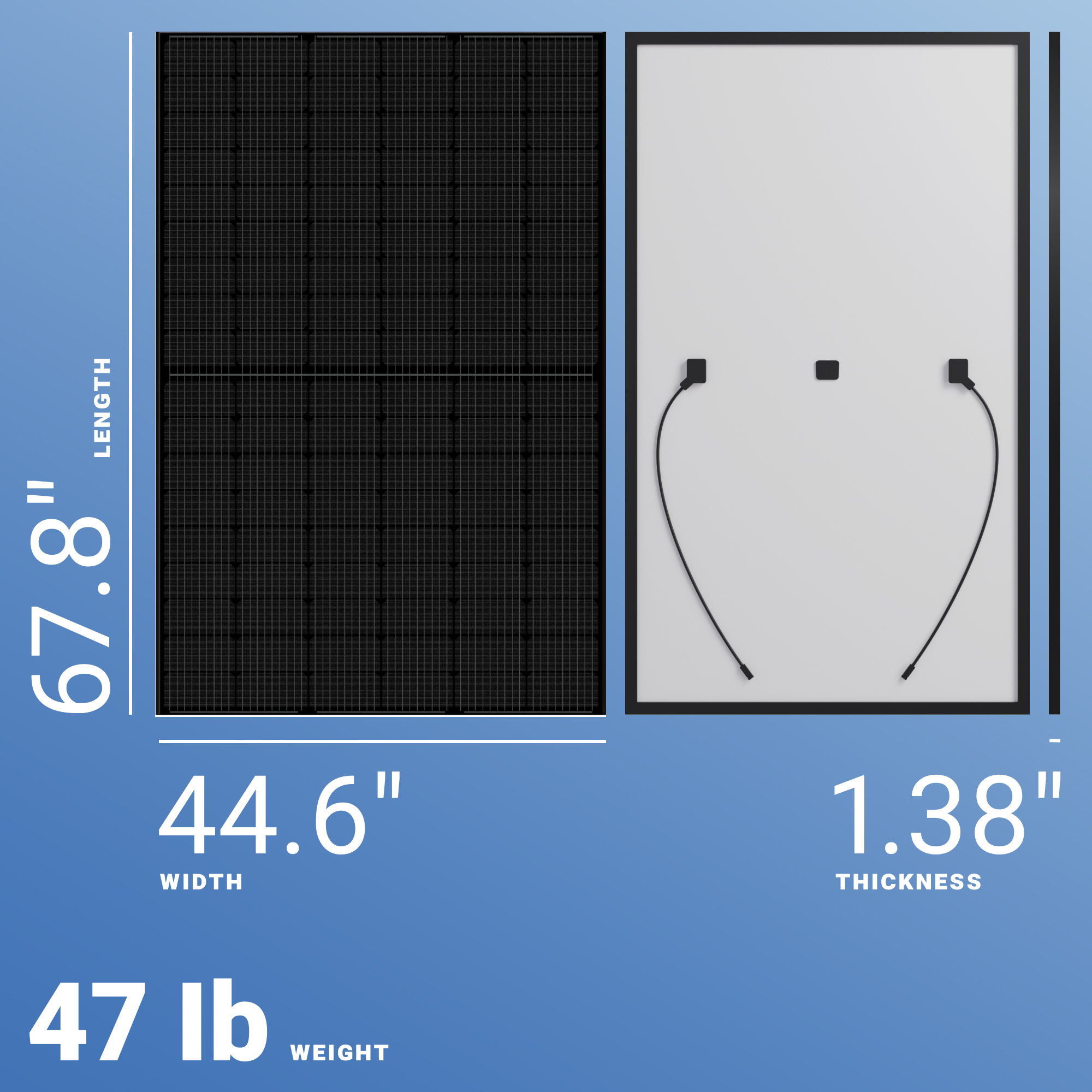 Canadian Solar 395W Solar Panel 108 Cell HiKu6 All-Black CS6R