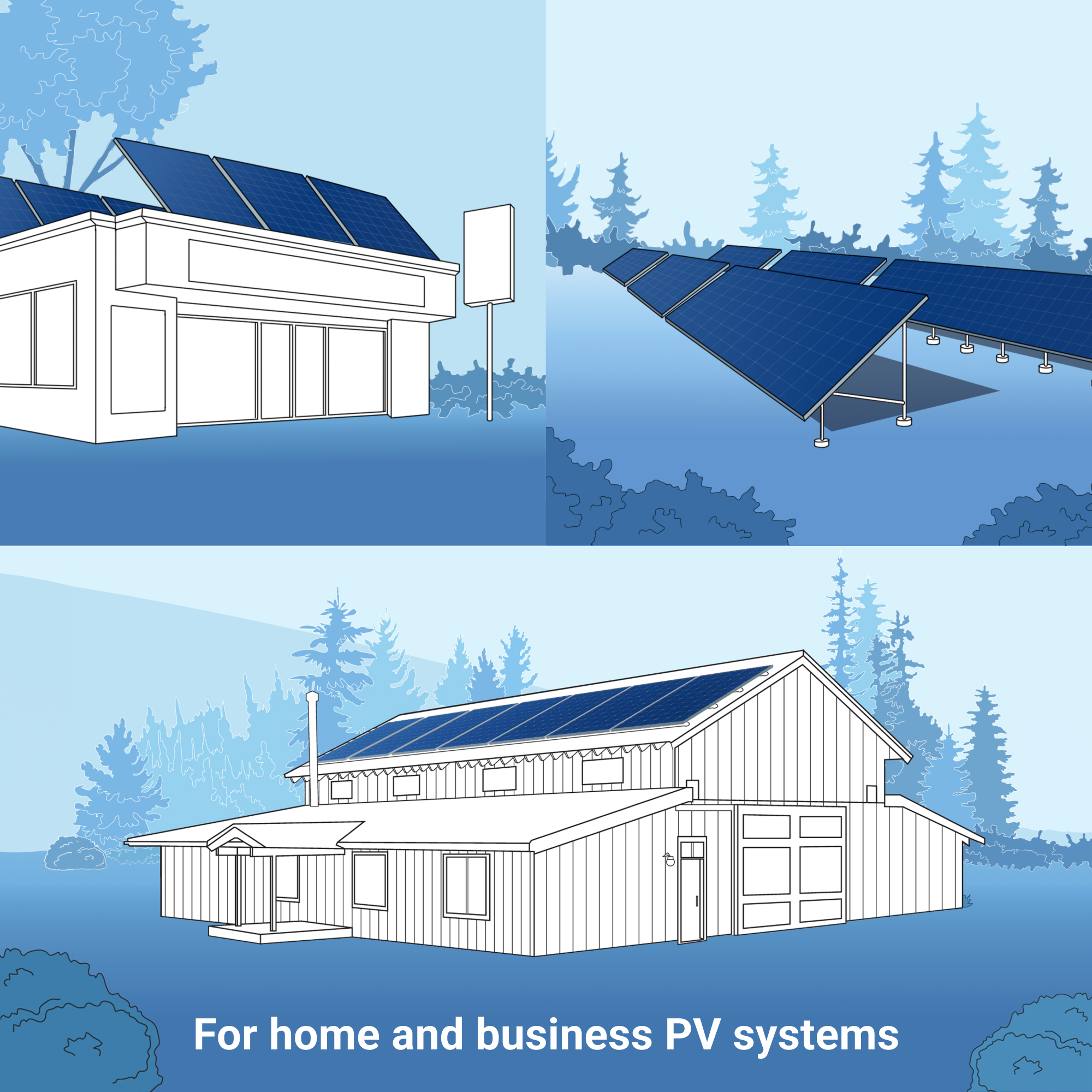 ZNShine Solar 370W Solar Panel 120 Cell ZXM6-NH120-370/M All