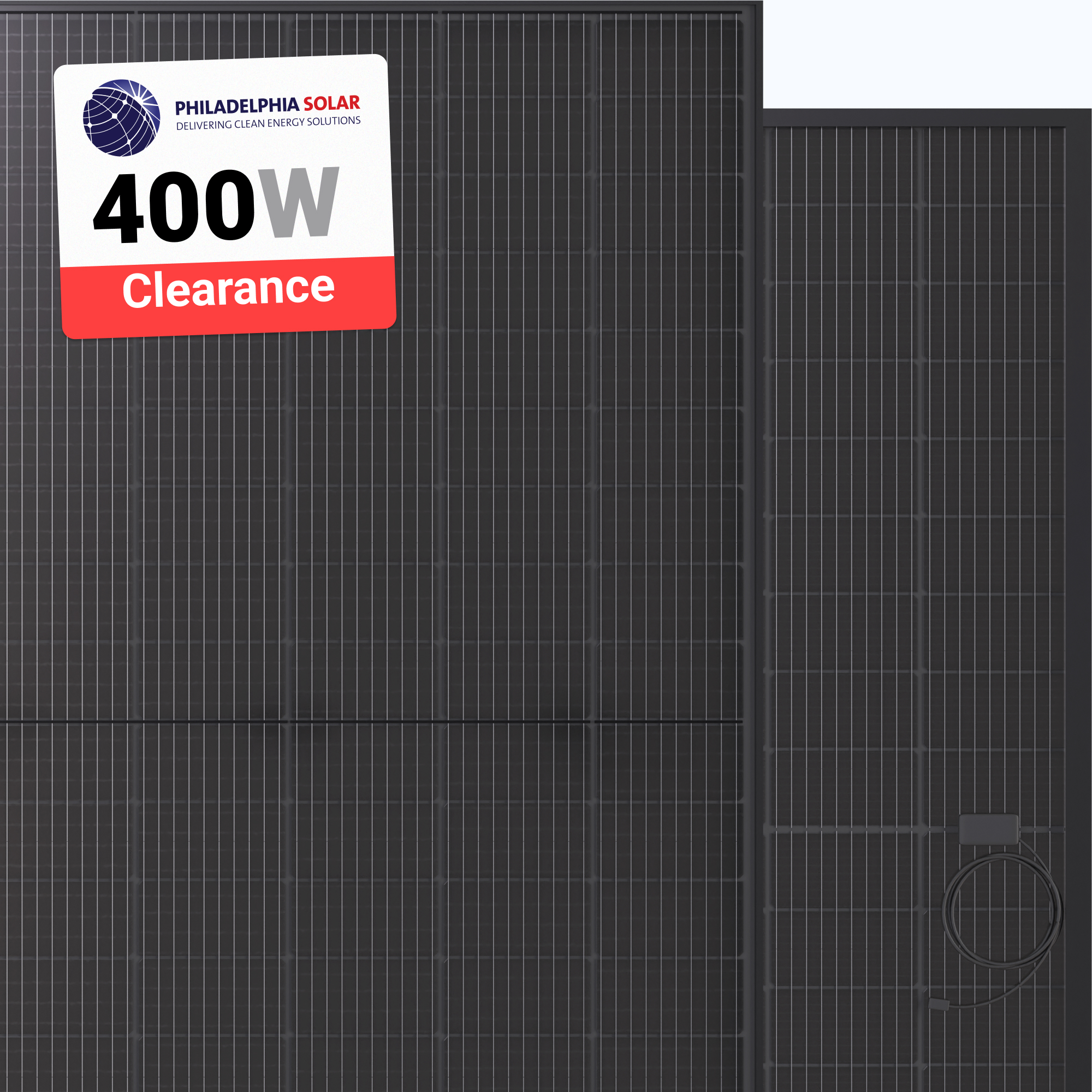 Philadelphia Solar 400 W Solar Panel 108 Half-Cell Bifacial