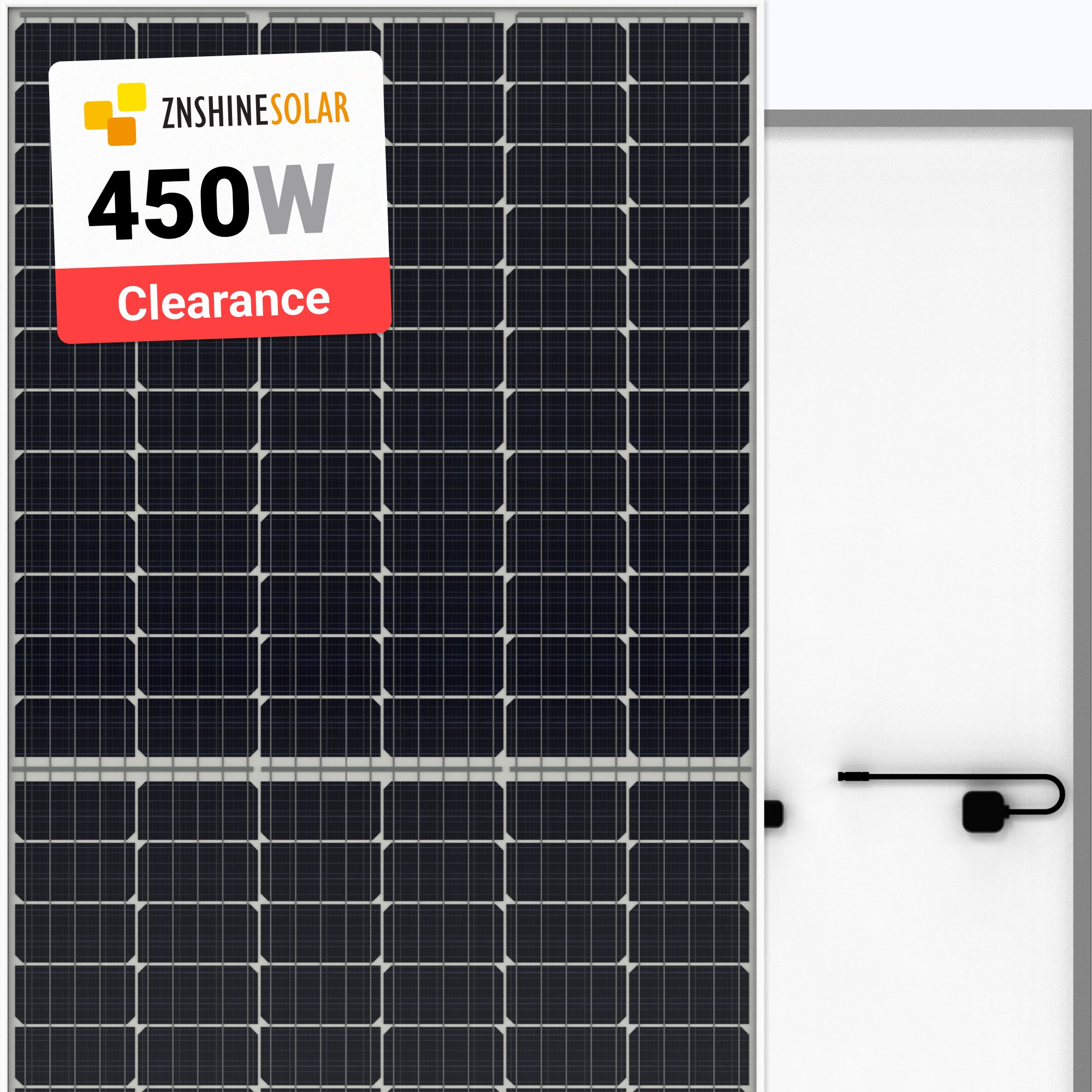 ZNShine Solar 450W Solar Panel 144 Cell ZXM6-NH144-450