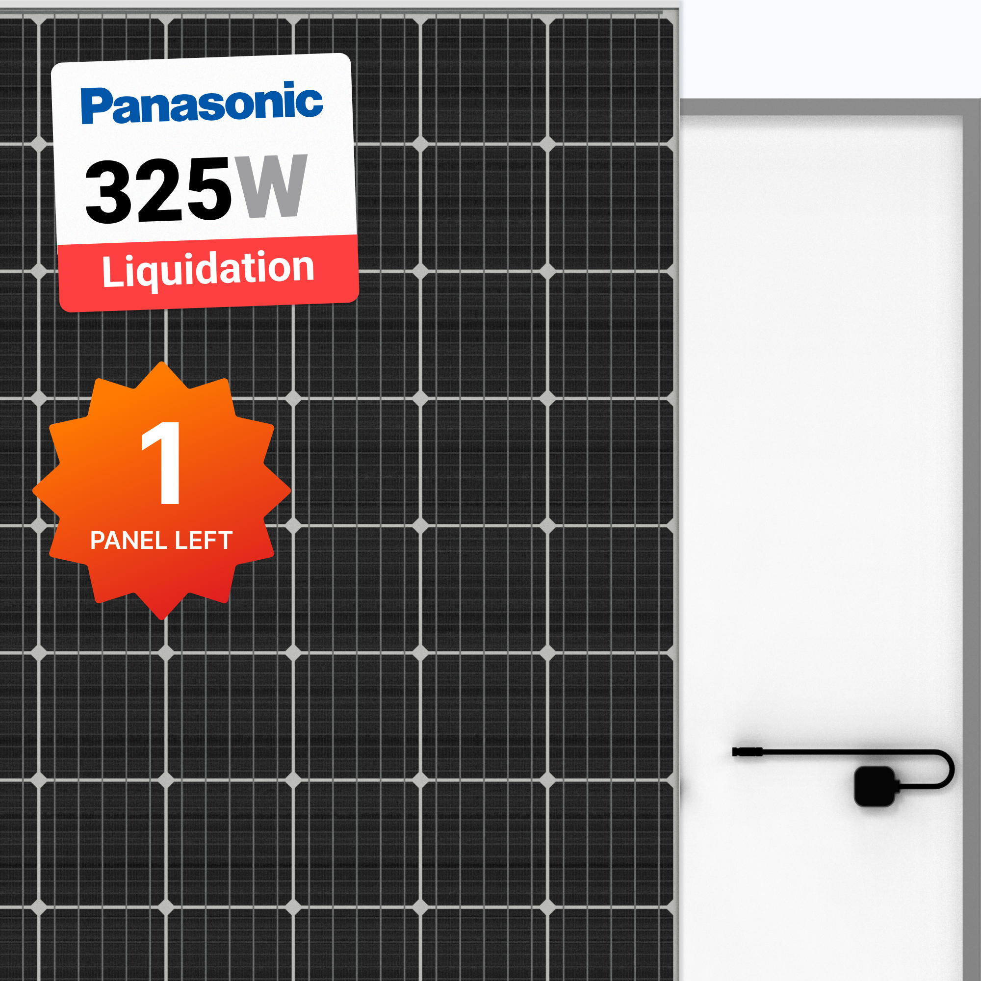 Panasonic 325W Solar Panel 96 Cell VBHN325SA16 Liquidation - A1