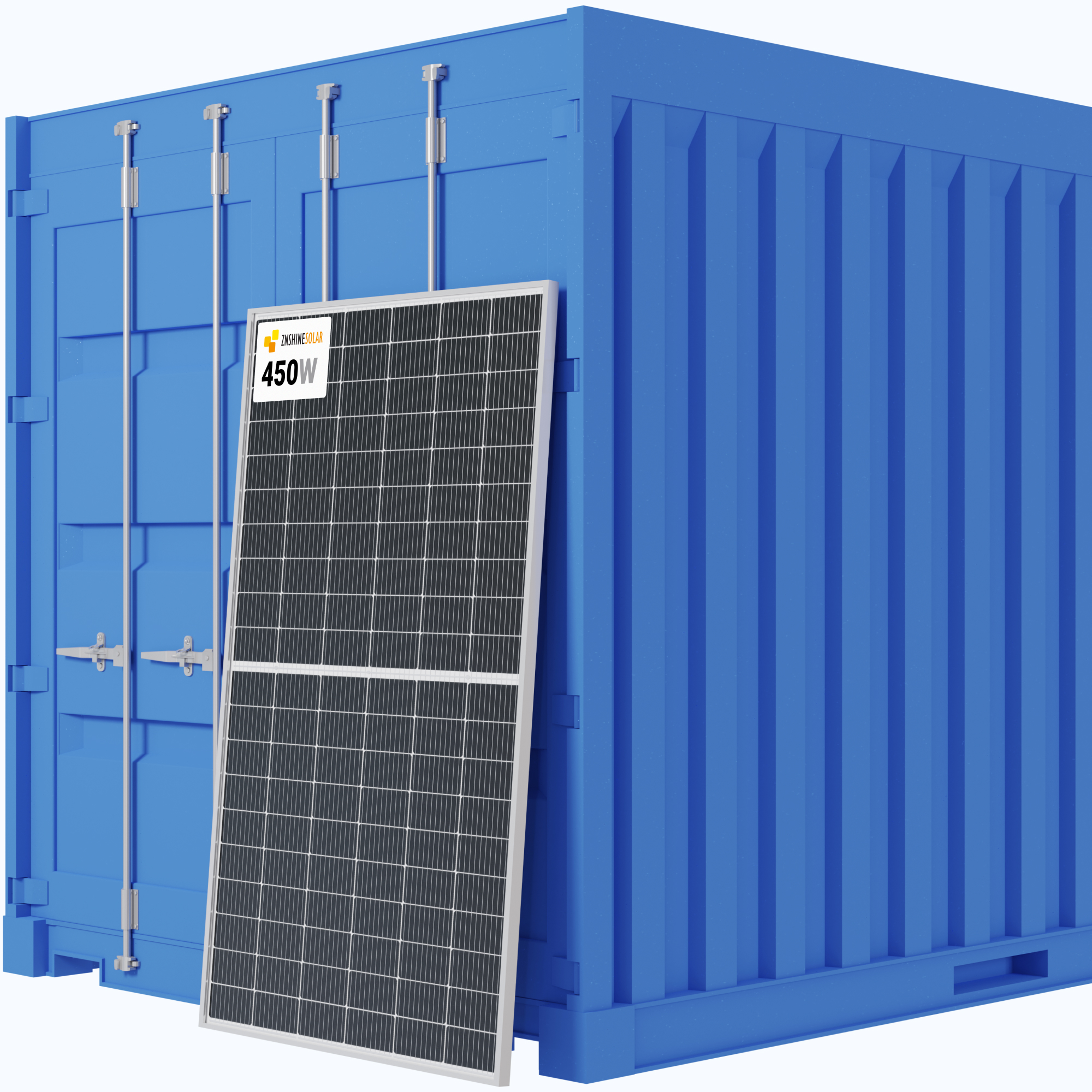 ZNShine Solar 450W Solar Panel 120 Cell Bifacial ZXM7-SHLDD120-450