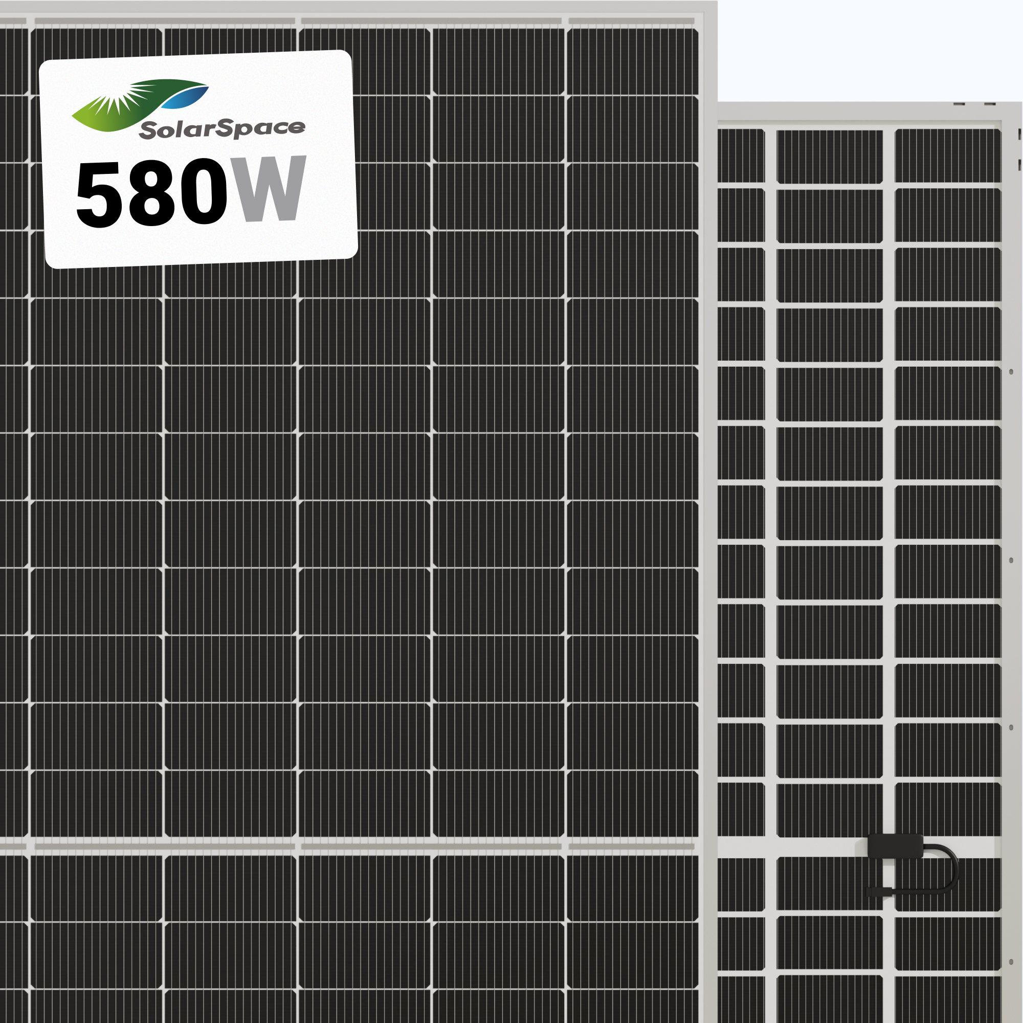 SolarSpace 580W Solar Panel 144 Cell TOPCon Bifacial SS8-72HD-580N - A1 ...