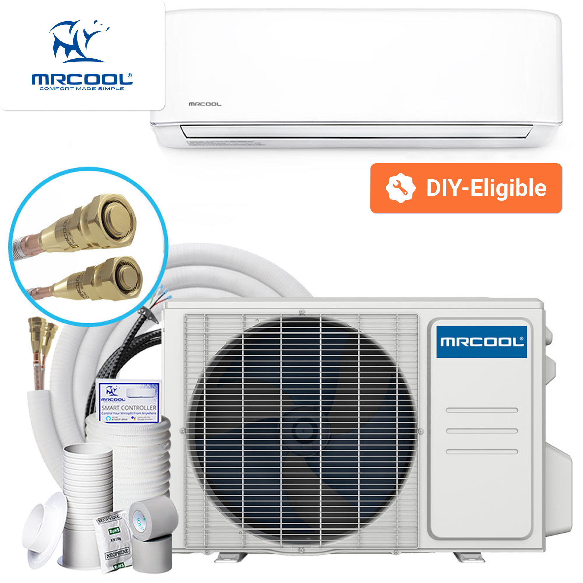 MRCOOL EasyPro 5th Generation 18k BTU Ductless Mini-Split Heat