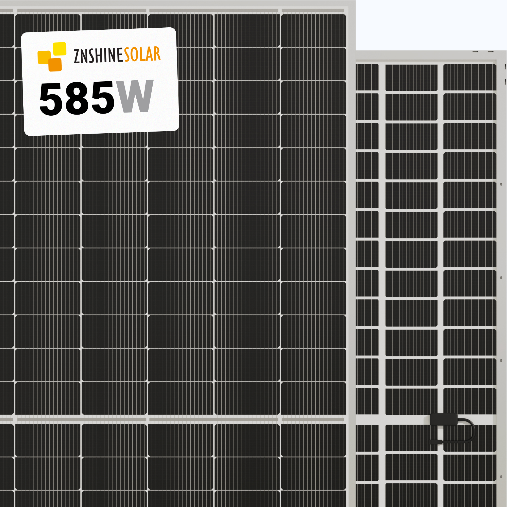 ZNShine Solar 585W Solar Panel 144 Cell Bifacial ZXM7-UHLDD144-585