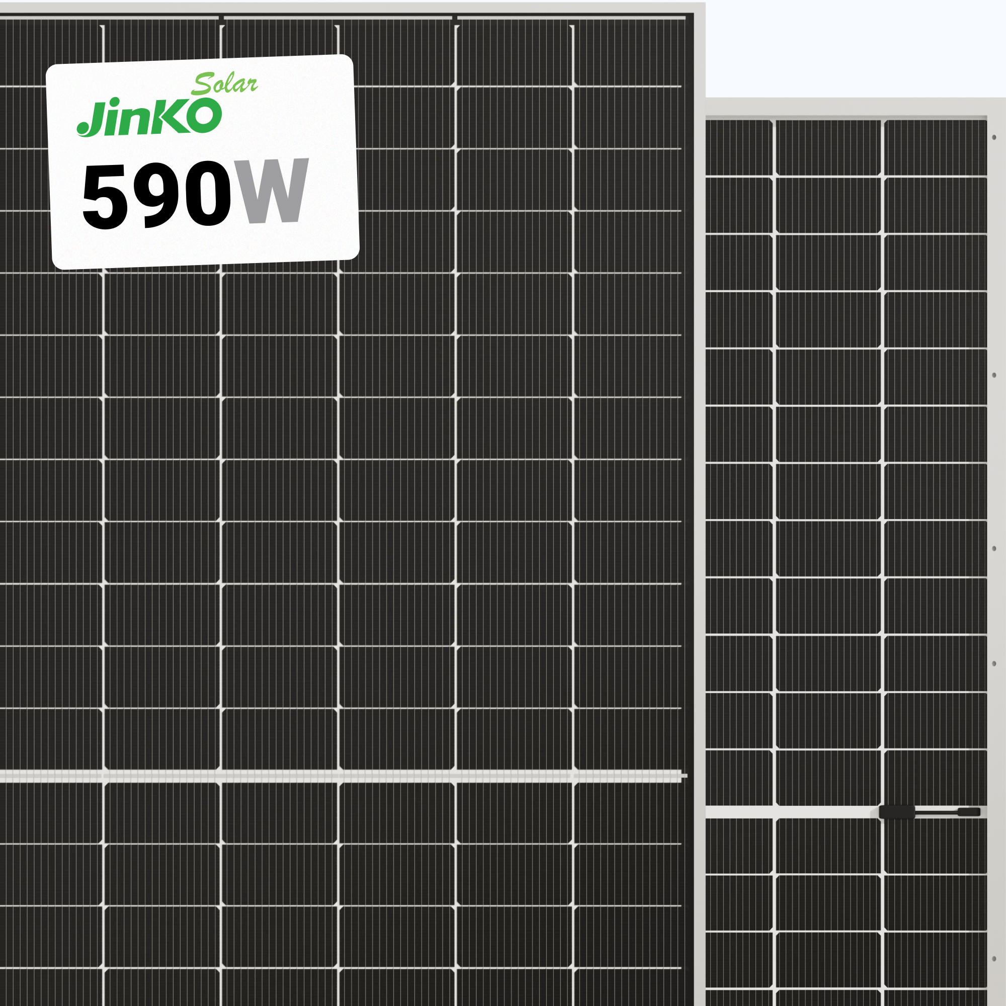 Jinko 590W Solar Panel 144 Cells TOPCon Bifacial JKM590N-72HL4-BDV
