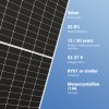 B-GRADE Hyperion (Runergy) 595W Solar Panel 144 Cell N-Type Bifacial Dual Glass HY-DH144N8-595 Commercial 558 panels per container (Truckload)