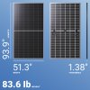 Trina 420W Solar Panel 144 Cell All-Black Bifacial TSM-420NE09RC.05 Wholesale 36 panels per pallet - A1 SolarStore