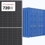 Canadian Solar 720W Solar Panel 132 Cells TOPCon Bifacial CS7N-TB-AG-720 Commercial 496 panels per Container (Truckload)