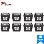 Trojan Pacer P-125 6V 235Ah Battery Pack of 8 for Golf Cart (8x6V)